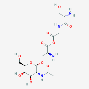 molecular formula C16H28N4O11 B116920 Supprescin A CAS No. 143896-40-6