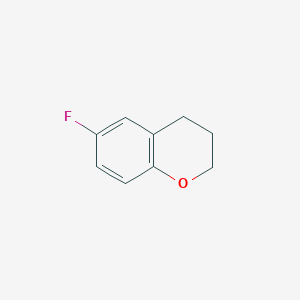 molecular formula C9H9FO B116937 6-氟色满 CAS No. 82070-01-7