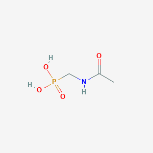 molecular formula C3H8NO4P B116943 ((Acetylamino)methyl)phosphonic acid CAS No. 57637-97-5