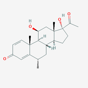 molecular formula C22H30O4 B116963 Deltamedrane CAS No. 6870-94-6