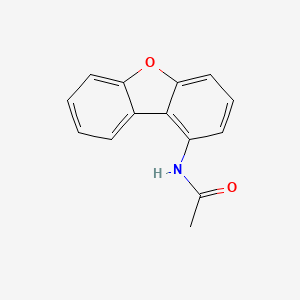 molecular formula C14H11NO2 B11696612 N-(Dibenzo[B,D]furan-1-YL)acetamide 