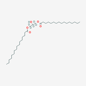 molecular formula C35H68O5 B116975 Glycerol-d5 1,3-Dipalmitate CAS No. 65615-82-9