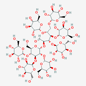 molecular formula C₅₄H₉₂O₄₆ B116977 马尔托诺糖 CAS No. 6471-60-9