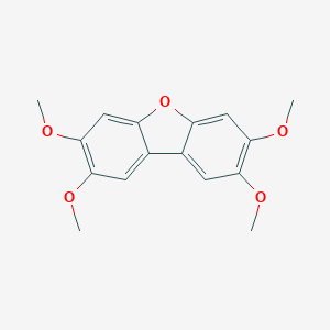 molecular formula C16H16O5 B011698 2,3,7,8-Tetramethoxydibenzofuran CAS No. 109881-52-9