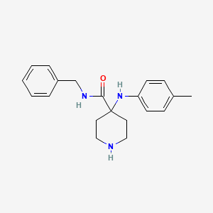 N-Benzyl-4-(p-tolylamino)piperidine-4-carboxamide