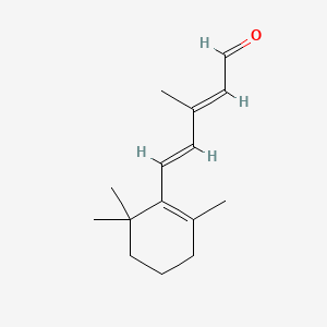 molecular formula C15H22O B1169970 beta-Ionylideneacetaldehyde CAS No. 1209-68-3
