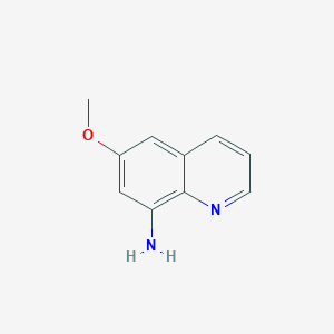 molecular formula C10H10N2O B117001 8-Amino-6-methoxyquinoline CAS No. 90-52-8