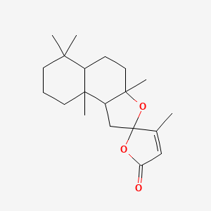 molecular formula C12H11F3N2O3 B1170022 beta-Levantenolide CAS No. 1235-78-5