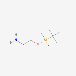 molecular formula C8H21NOSi B117003 2-(叔丁基二甲基甲硅烷基氧基)乙胺 CAS No. 101711-55-1