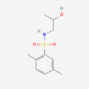 N-(2-hydroxypropyl)-2,5-dimethylbenzenesulfonamide