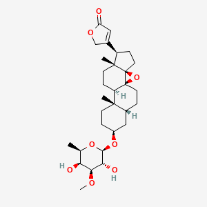 molecular formula C30H44O8 B1170200 Cardenolide B-1 