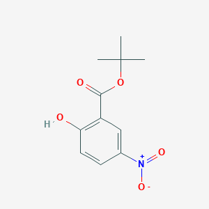 molecular formula C11H13NO5 B117024 Tert-butyl 2-hydroxy-5-nitrobenzoate CAS No. 155388-63-9