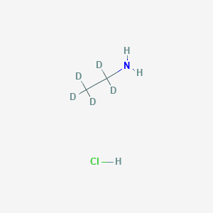 molecular formula C2H8ClN B117031 乙基-d5-胺盐酸盐 CAS No. 284474-81-3