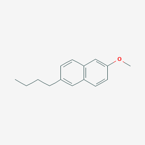 molecular formula C15H18O B117040 2-丁基-6-甲氧基萘 CAS No. 701270-26-0