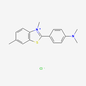 molecular formula C25H24ClN3O3S3 B1170532 Thioflavin S CAS No. 1326-12-1