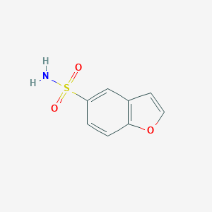 molecular formula C8H7NO3S B117059 5-Benzofuransulfonamide(9CI) CAS No. 145951-22-0