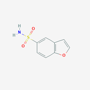 molecular formula C8H7NO3S B117059 5-苯并呋喃磺酰胺 CAS No. 145951-22-0