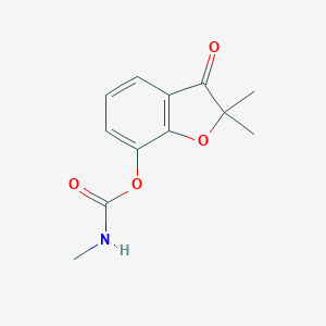 molecular formula C12H13NO4 B117061 3-Ketocarbofuran CAS No. 16709-30-1