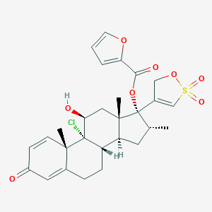 molecular formula C28H31ClO8S B117063 Unii-8mzu56S9QP CAS No. 223776-49-6