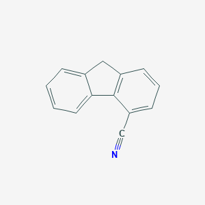 molecular formula C14H9N B117066 9H-fluorene-4-carbonitrile CAS No. 141606-44-2