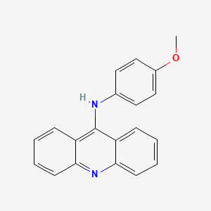 molecular formula C20H16N2O B11707030 N-(4-methoxyphenyl)acridin-9-amine CAS No. 61421-82-7