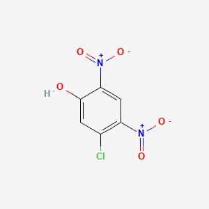 molecular formula C6H3ClN2O5 B11707623 3-Chloro-4,6-dinitrophenol CAS No. 54715-57-0