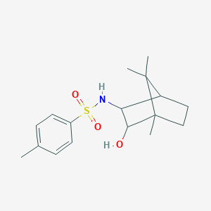 molecular formula C17H25NO3S B117078 2-Bornanol, 3-(tosylamino)- CAS No. 146387-13-5