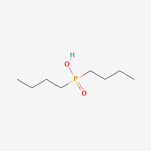 molecular formula C8H19O2P B11708321 Dibutylphosphinic acid CAS No. 866-32-0