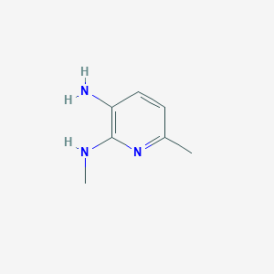 molecular formula C7H11N3 B117085 N2,6-Dimethylpyridine-2,3-diamine CAS No. 155790-09-3