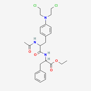 molecular formula C26H33Cl2N3O4 B11708530 Asaphan CAS No. 1620-25-3