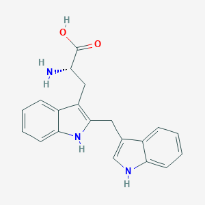 molecular formula C20H19N3O2 B117099 2-(3-Indolylmethyl)-L-tryptophan CAS No. 149724-31-2