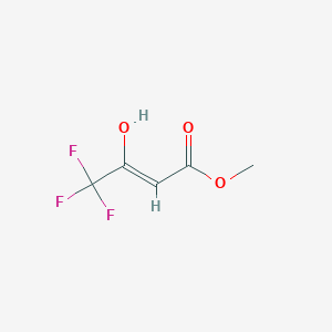 molecular formula C5H5F3O3 B1171003 methyl (Z)-4,4,4-trifluoro-3-hydroxybut-2-enoate CAS No. 178380-97-7