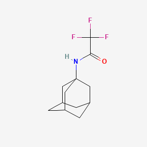 molecular formula C12H16F3NO B11710514 N-(1-adamantyl)-2,2,2-trifluoroacetamide CAS No. 20594-58-5