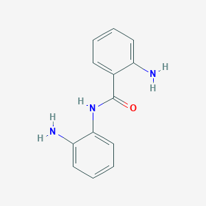 molecular formula C13H13N3O B11710700 2-amino-N-(2-aminophenyl)benzamide CAS No. 54255-86-6