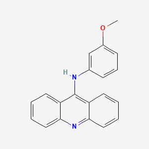 molecular formula C20H16N2O B11710882 N-(3-methoxyphenyl)acridin-9-amine 