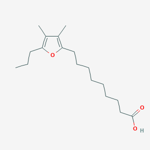 molecular formula C18H30O3 B117112 9-(3,4-Dimethyl-5-propylfuran-2-YL)nonanoic acid CAS No. 57818-38-9