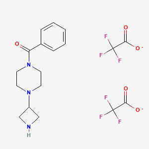 molecular formula C18H21F6N3O5 B1171151 Pubchem_53439715 CAS No. 178312-69-1