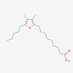 molecular formula C20H34O3 B117123 9-(3,4-Dimethyl-5-pentylfuran-2-YL)nonanoic acid CAS No. 57818-40-3