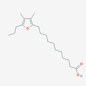 11-(3,4-Dimethyl-5-propylfuran-2-YL)undecanoic acid