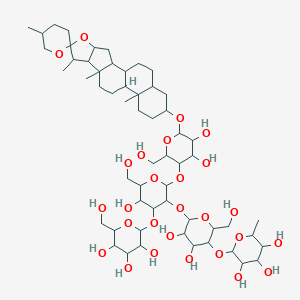 molecular formula C57H94O27 B117131 东诺苷 B CAS No. 149664-93-7