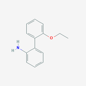 molecular formula C14H15NO B117138 2'-乙氧基-联苯-2-胺 CAS No. 142505-62-2