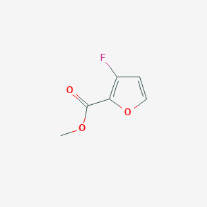 molecular formula C6H5FO3 B11714457 Methyl 3-Fluorofuran-2-carboxylate 
