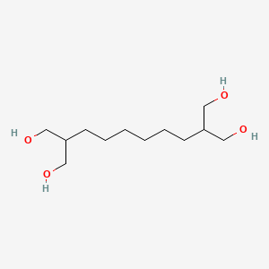 molecular formula C12H26O4 B11714595 2,9-Bis(hydroxymethyl)decane-1,10-diol 