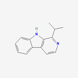 molecular formula C14H14N2 B11714678 1-Isopropyl-beta-carboline 