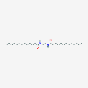 molecular formula C28H56N2O2 B117151 N-[2-(Tridecanoylamino)ethyl]tridecanamide CAS No. 148367-70-8