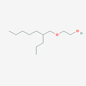 molecular formula C12H26O2 B1171511 Poly(oxy-1,2-ethanediyl), alpha-(2-propylheptyl)-omega-hydroxy- CAS No. 160875-66-1