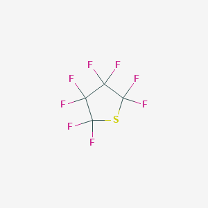molecular formula C4F8S B11715249 Octafluorotetrahydrothiophene 
