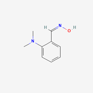 molecular formula C9H12N2O B11715706 2-[(E)-(hydroxyimino)methyl]-N,N-dimethylaniline 