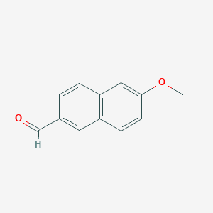 molecular formula C12H10O2 B117158 6-Methoxy-2-naphthaldehyde CAS No. 3453-33-6