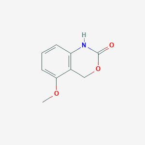 molecular formula C9H9NO3 B11716471 5-Methoxy-1H-benzo[d][1,3]oxazin-2(4H)-one 
